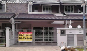 Rumah Teres 2 Tingkat di Setia Alam, Shah Alam UNTUK DISEWA